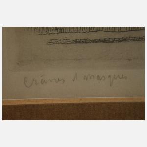 James Ensor, "Cranes et masques"