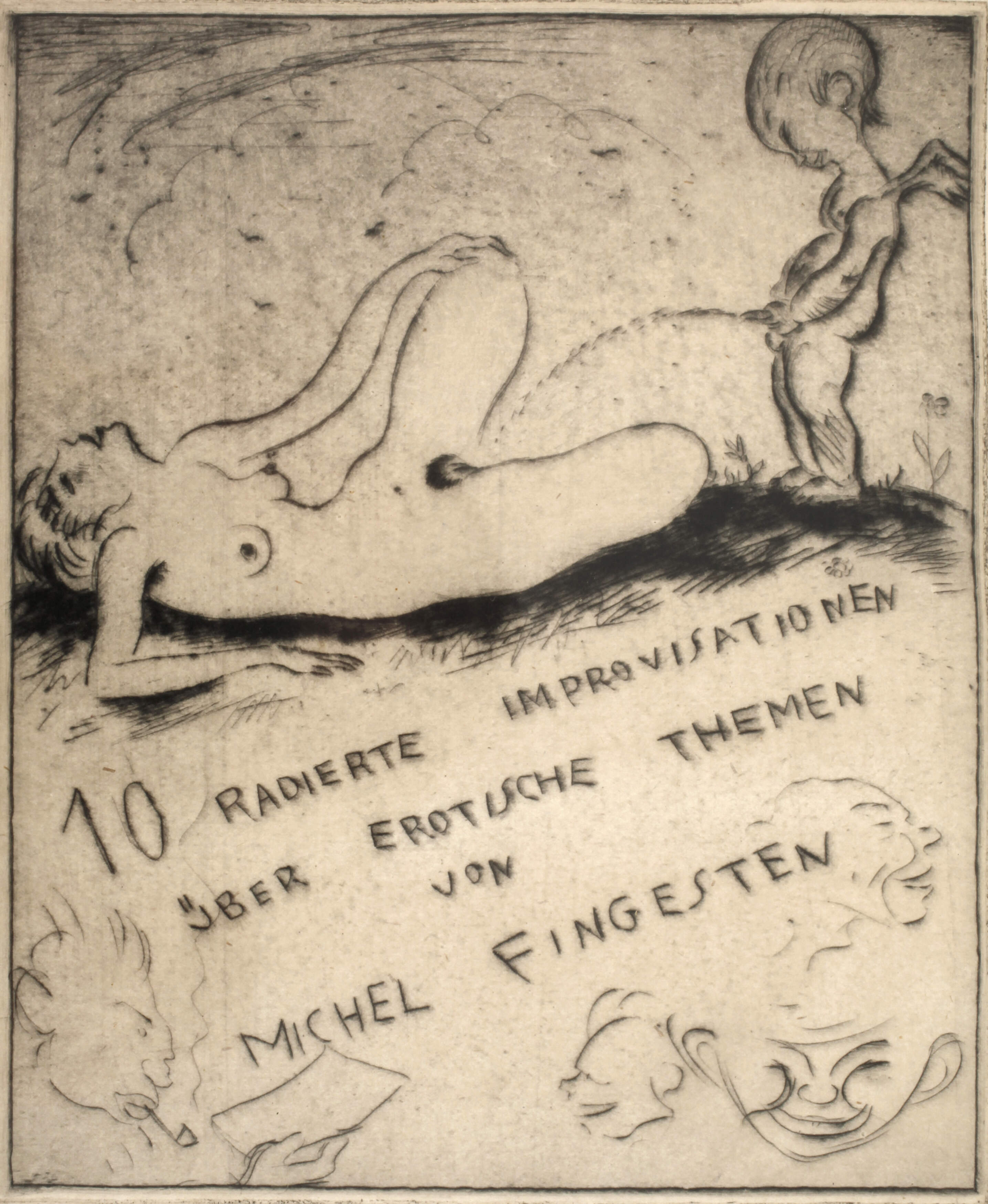 Michel Fingesten, Erotisches Titelblatt