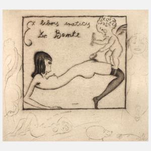 Michel Fingesten, Erotische Exlibris