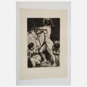 Philipp Franck, Paar Radierungen