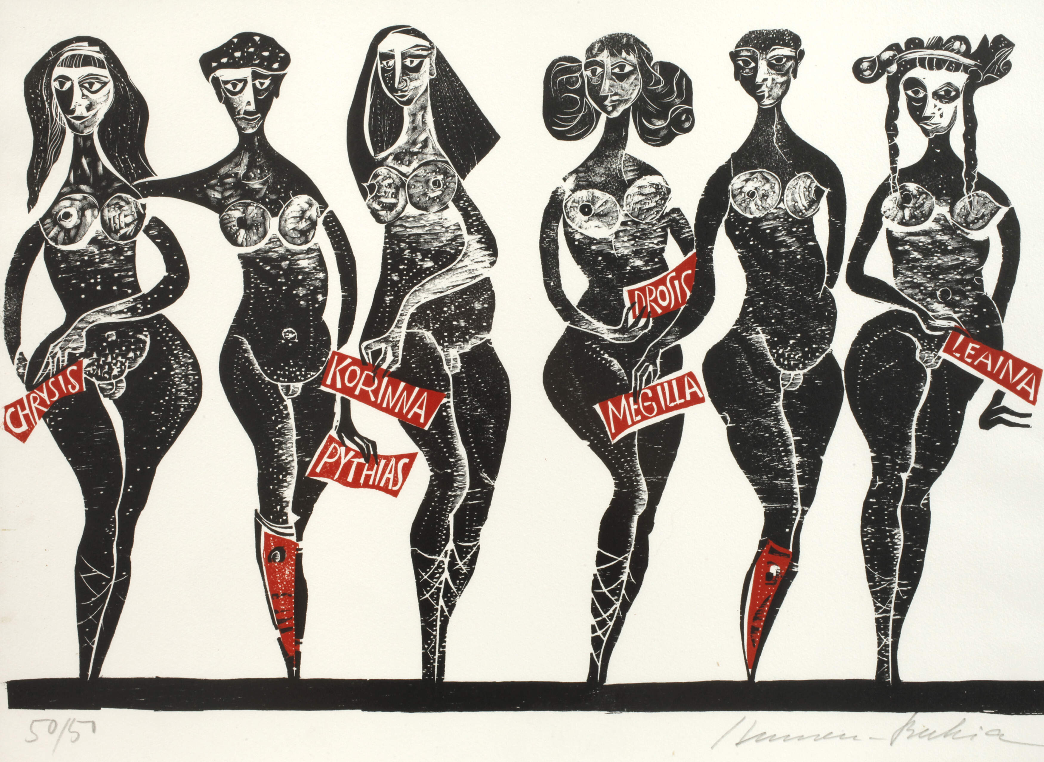 Karl-Heinz Hansen-Bahia, Frauenakte