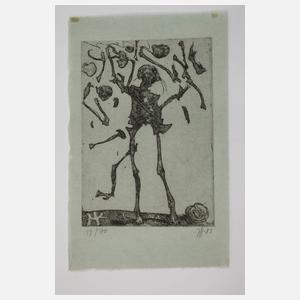 Horst Janssen, Konvolut Radierungen