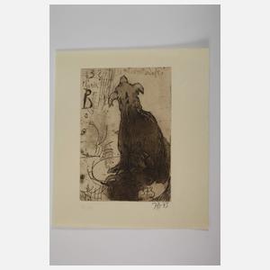 Horst Janssen, Konvolut Radierungen