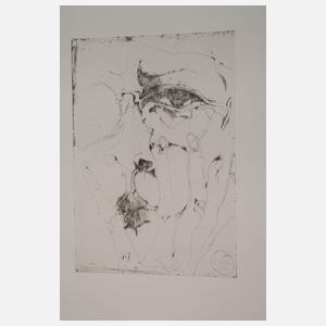 Horst Janssen, Konvolut Radierungen