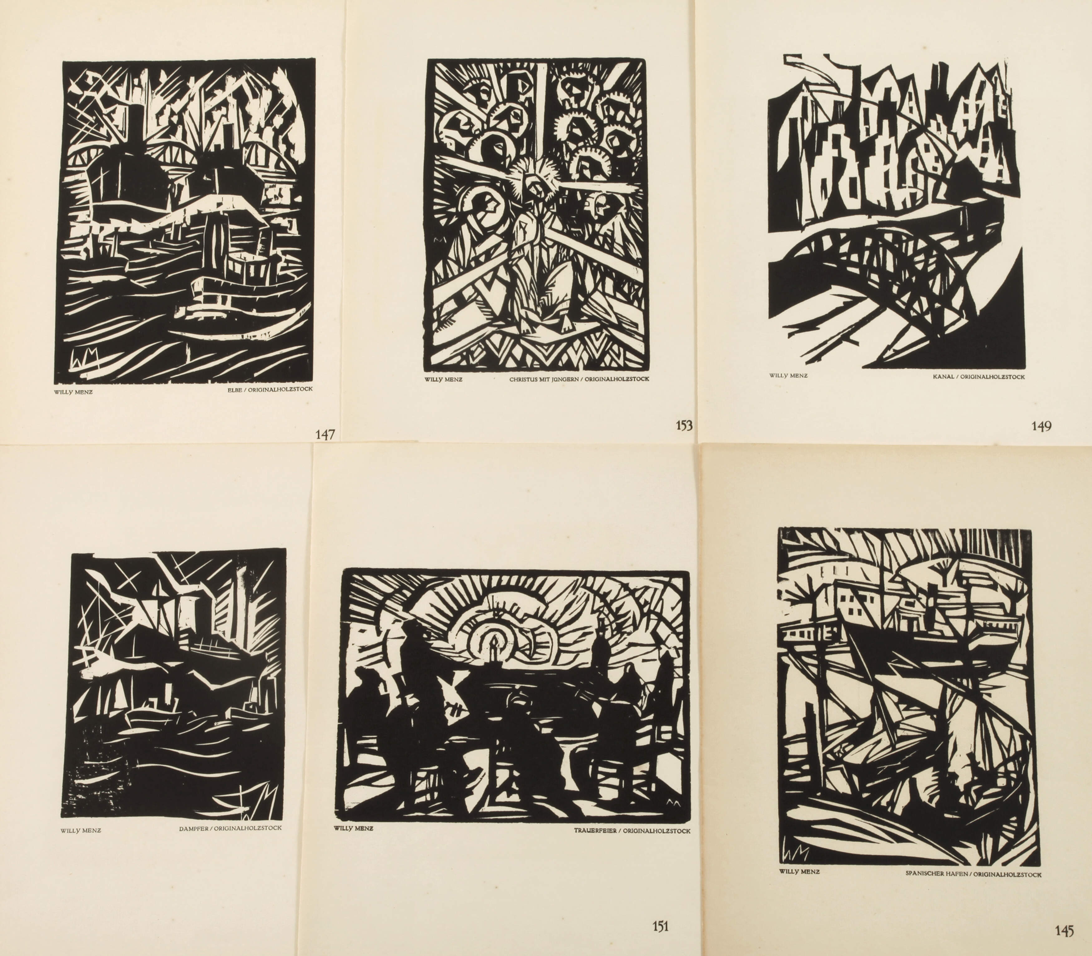Willy Menz, Graphikkonvolut