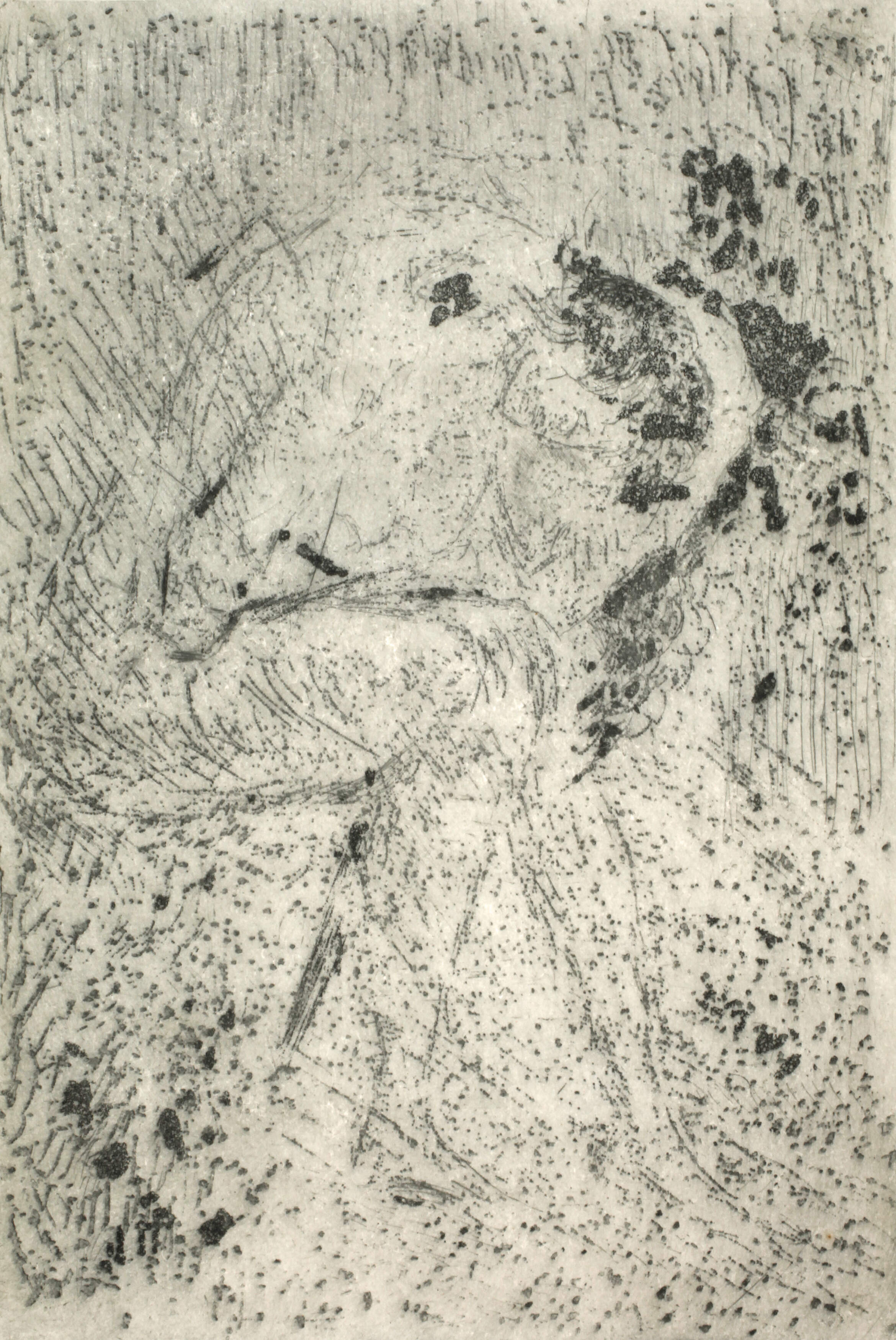 Otto Niemeyer-Holstein, "Sich beugende"