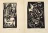 Karl Opfermann, Paar Holzschnitte
