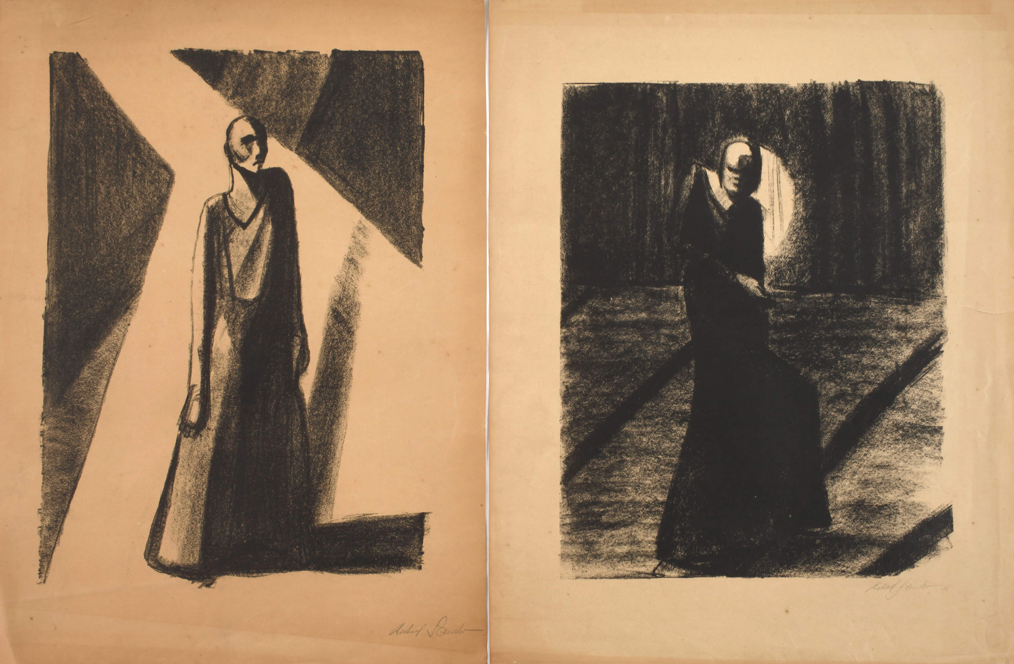 Richard Sander, Zwei Arbeiten zu Mary Wigman