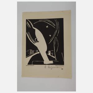 Heinrich Stegemann, Paar Holzschnitte