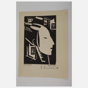 Heinrich Stegemann, Paar Holzschnitte