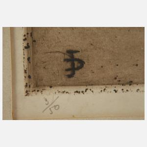 Expressive Stierkampfszene