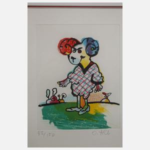 Otmar Alt , Paar Graphiken