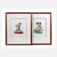 Otmar Alt , Paar Graphiken111