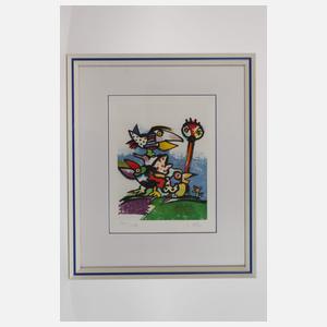 Otmar Alt, "Drei Freunde"