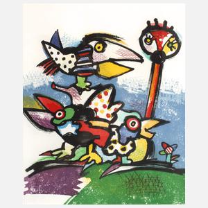 Otmar Alt, "Drei Freunde"