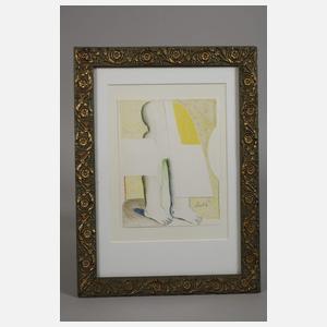 Horst Antes, Kopffüßler mit Schild