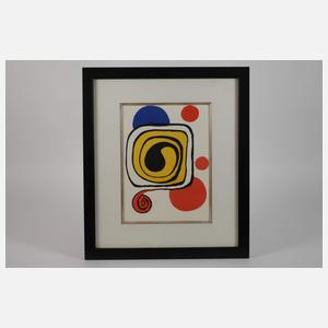 Alexander Calder, Farbkomposition