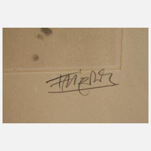 Johnny Friedlaender, Abstrakte Komposition