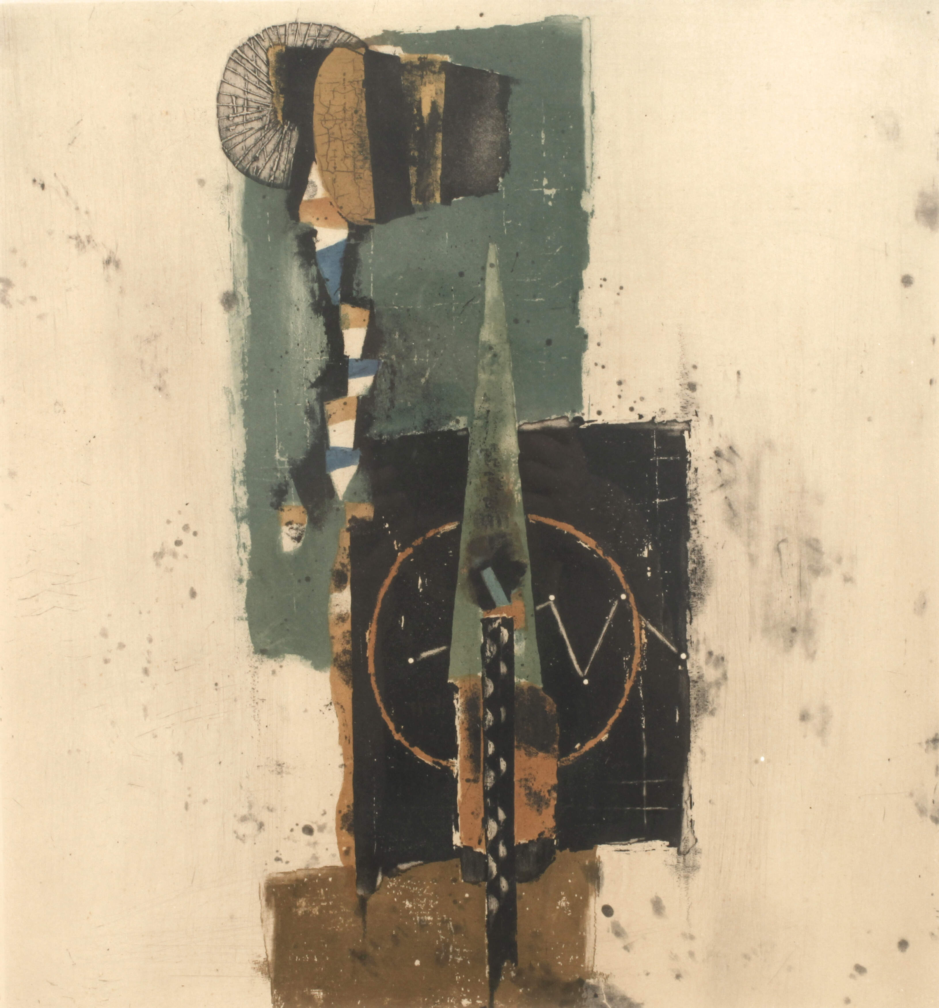 Johnny Friedlaender, Abstrakte Komposition