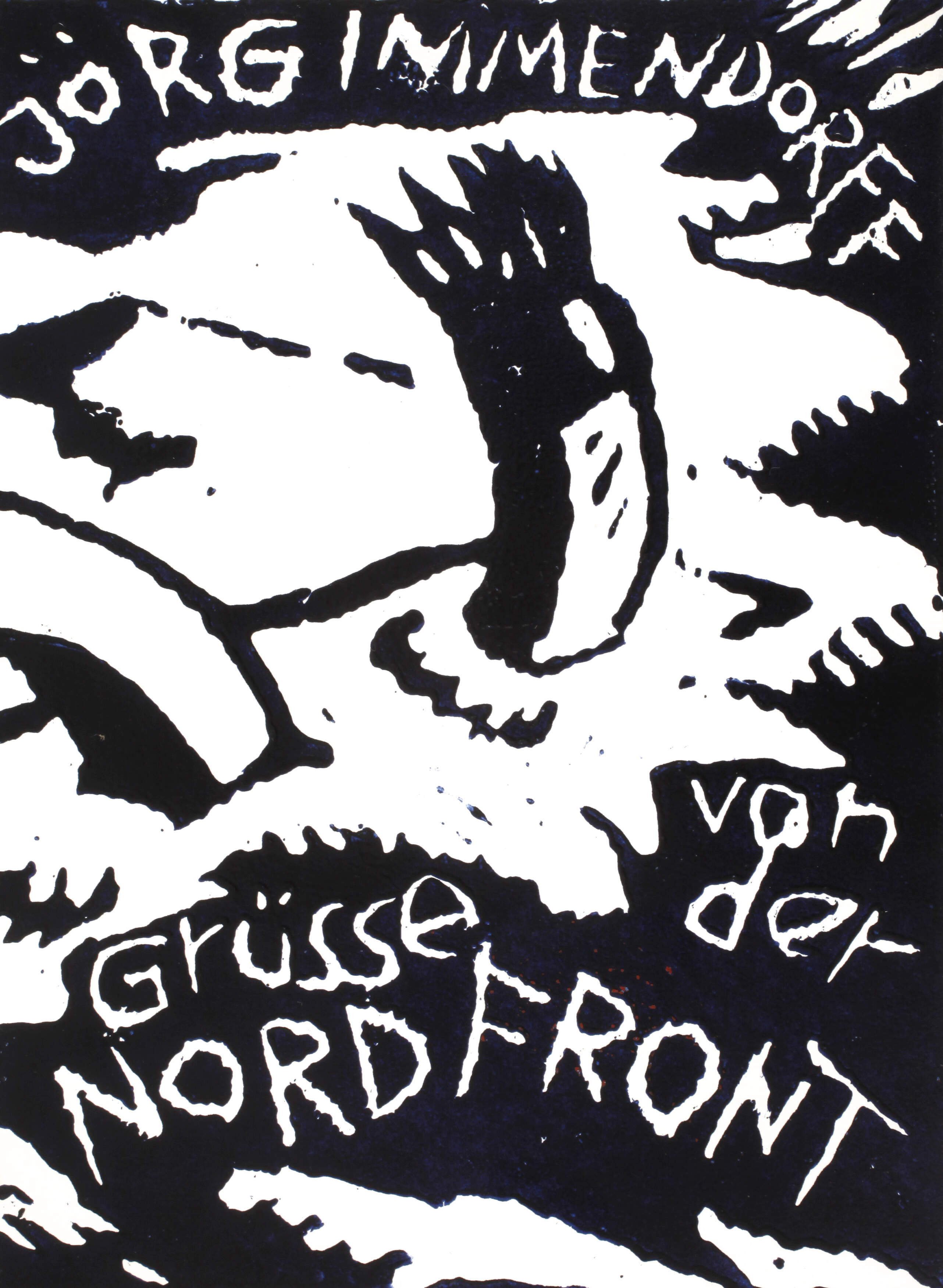 Jörg Immendorff, "Grüße von der Nordfront"