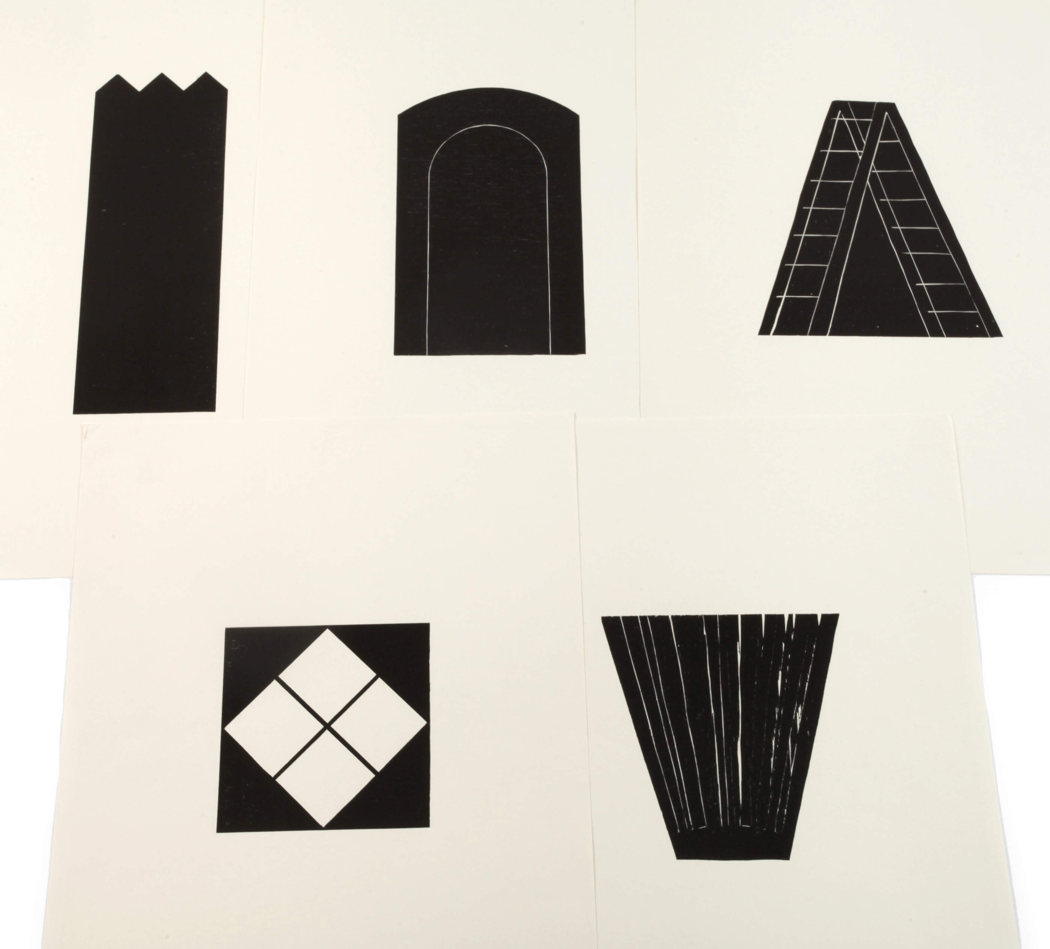 Hubert Kiecol, Geometrische Kompositionen