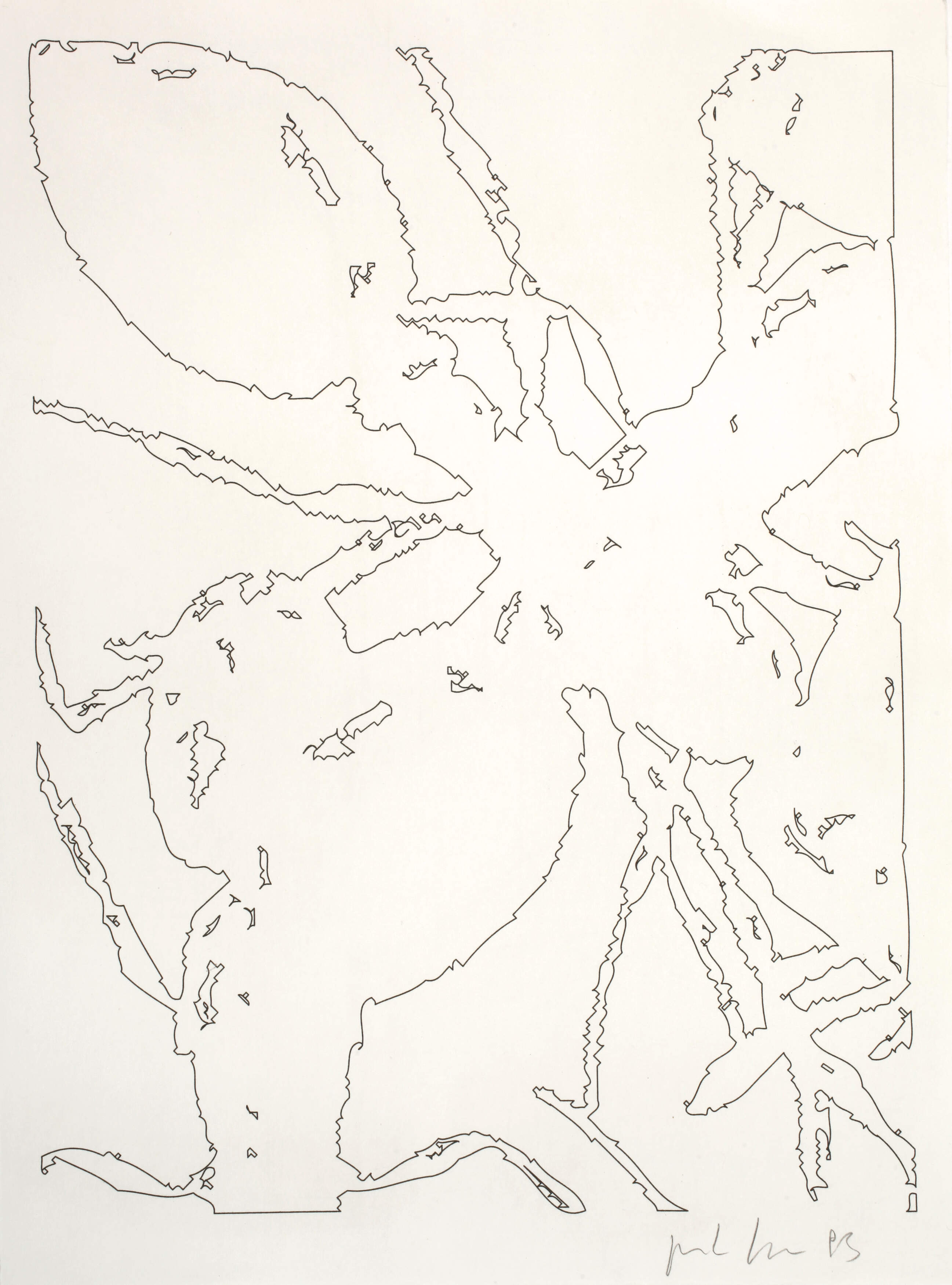 Peter Kogler, "Ameise L"