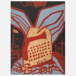 Jonathan Meese, "Hagen von Tronje..."