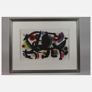 Joan Miró, Abstrakte Komposition
