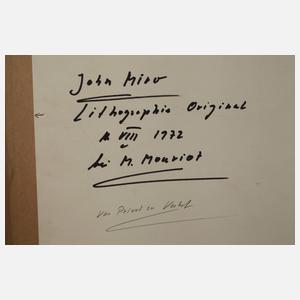 Joan Miró, Abstrakte Komposition