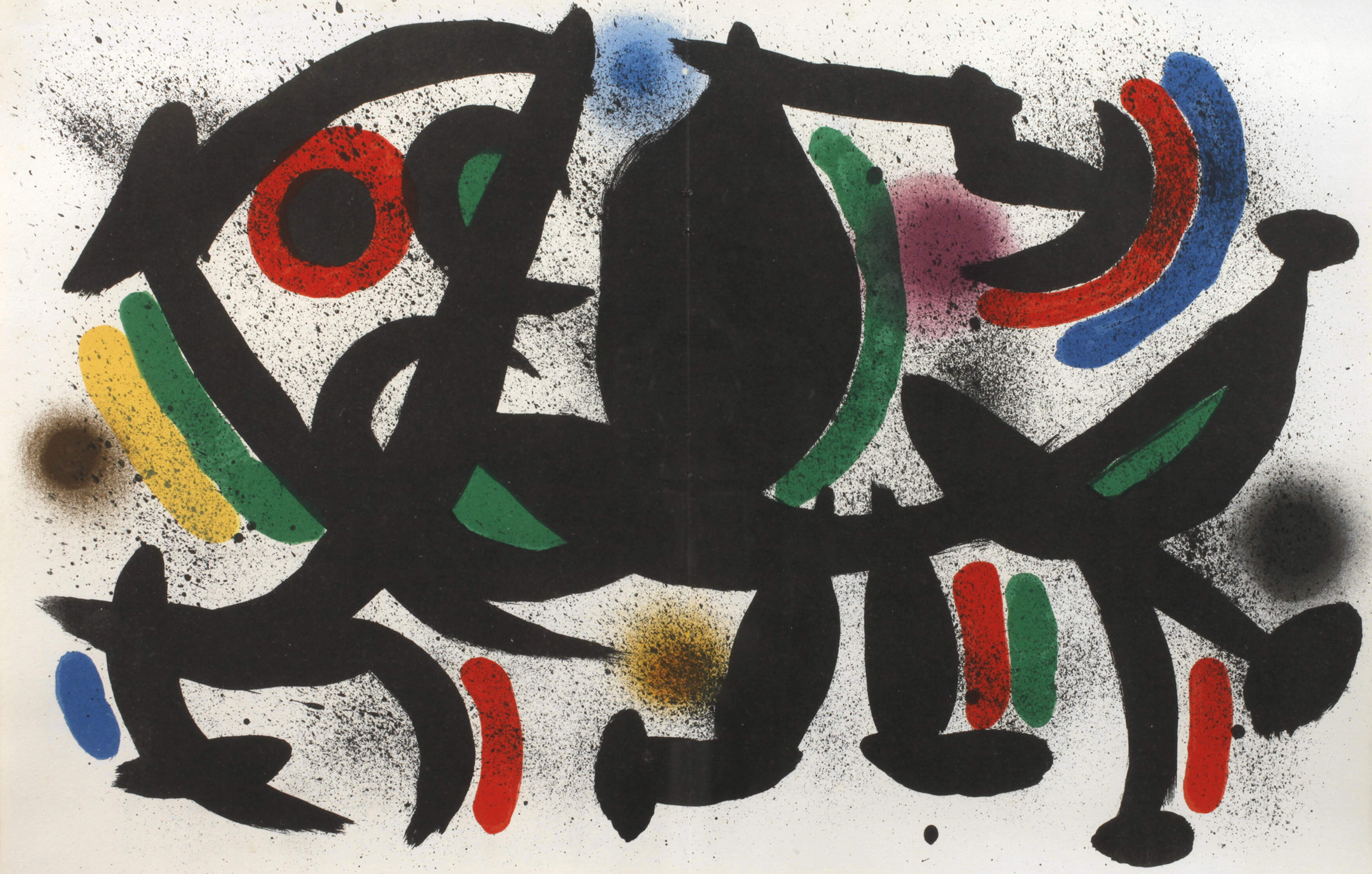 Joan Miró, Abstrakte Komposition