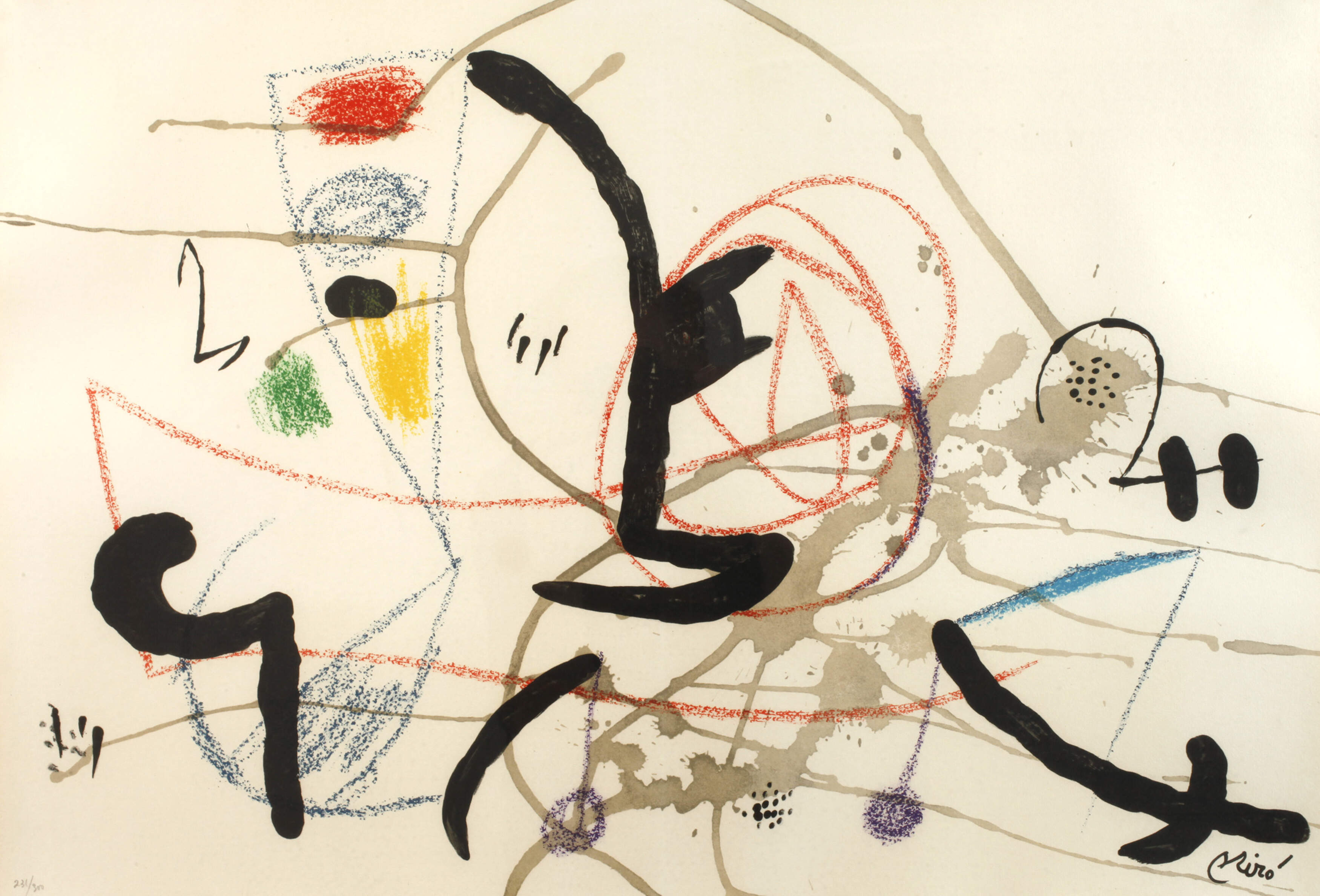 Joan Miró, Abstraktion
