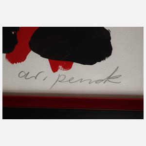 A. R. Penck, "Standard hoch"