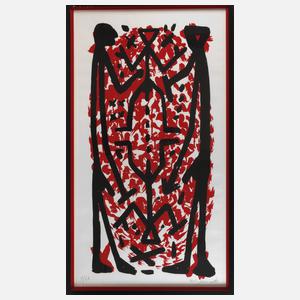 A. R. Penck, "Standard hoch"