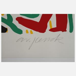 AR Penck, "Flagge zeigen"