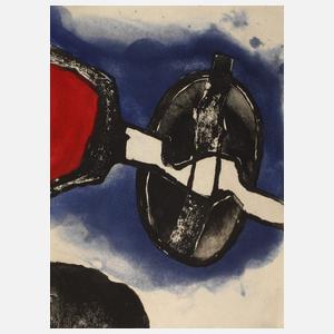 Fritz Winter, Abstrakte Komposition