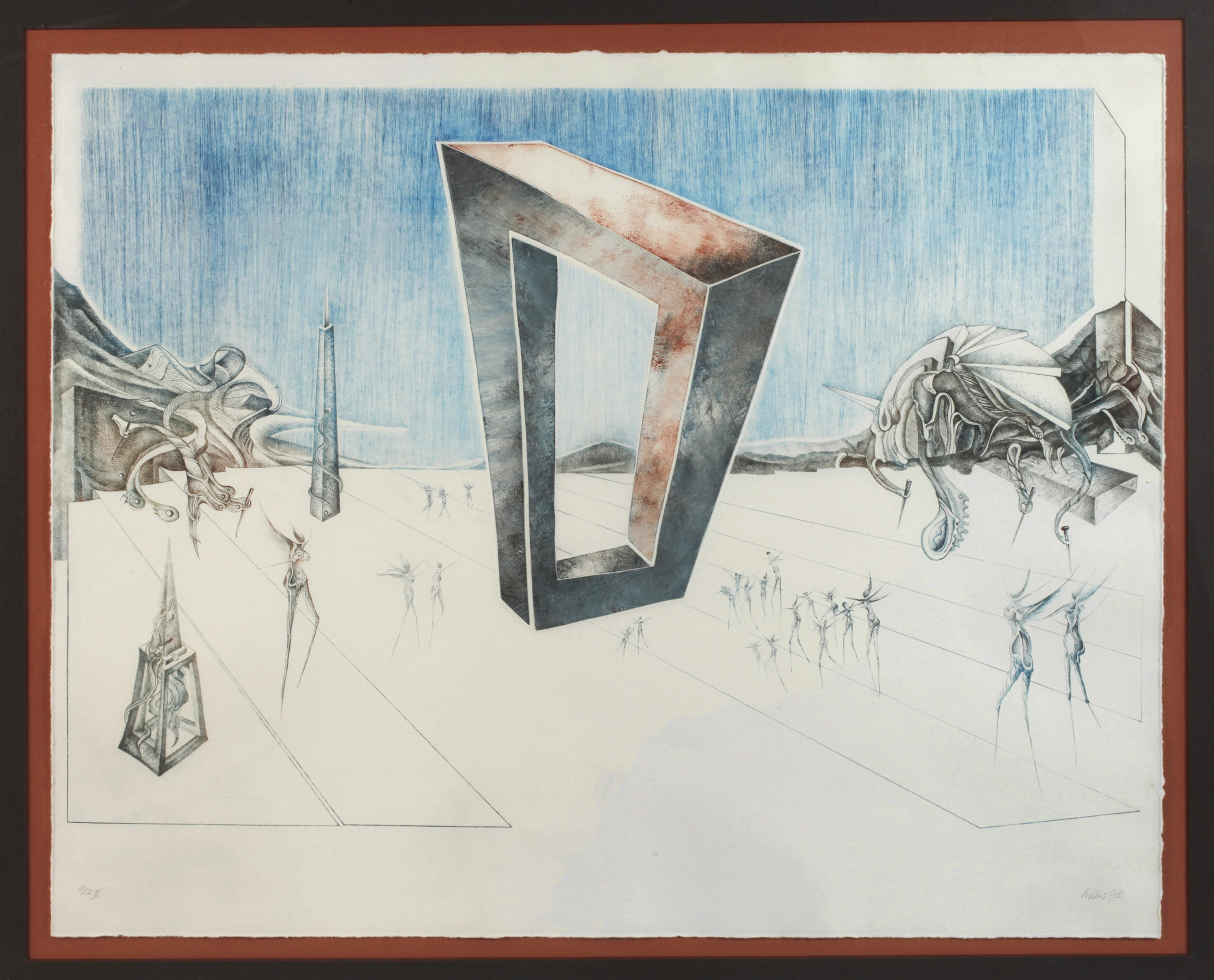 Surrealistische Komposition