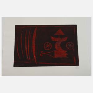 Konvolut moderne Künstlergraphik