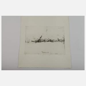 Konvolut moderne Künstlergraphik