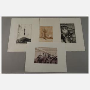 Umfangreiche Graphiksammlung 20./21. Jh.