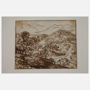 Ferdinand und Franz Kobell, attr., Zeichnungen