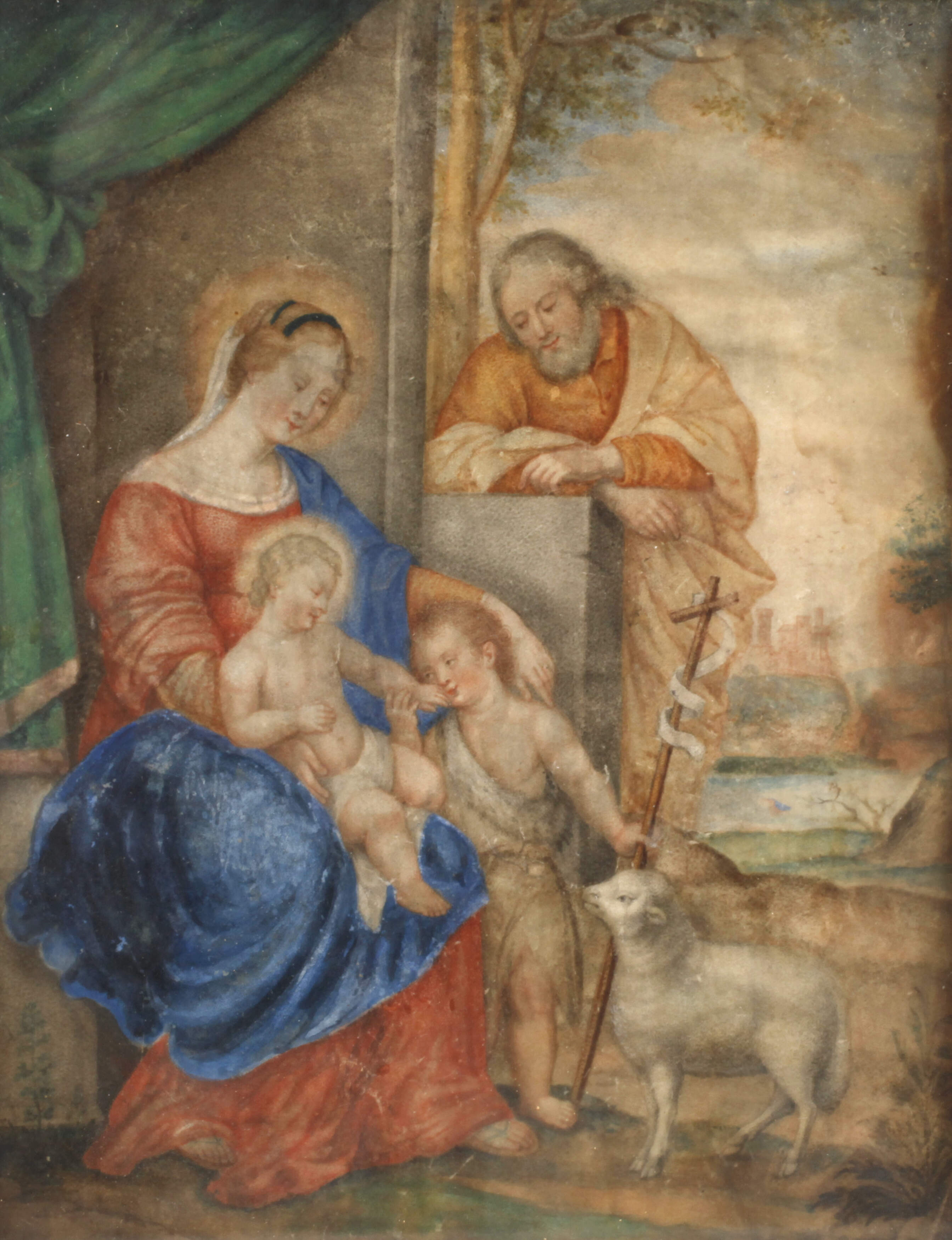 Heilige Familie mit dem Johannisknaben