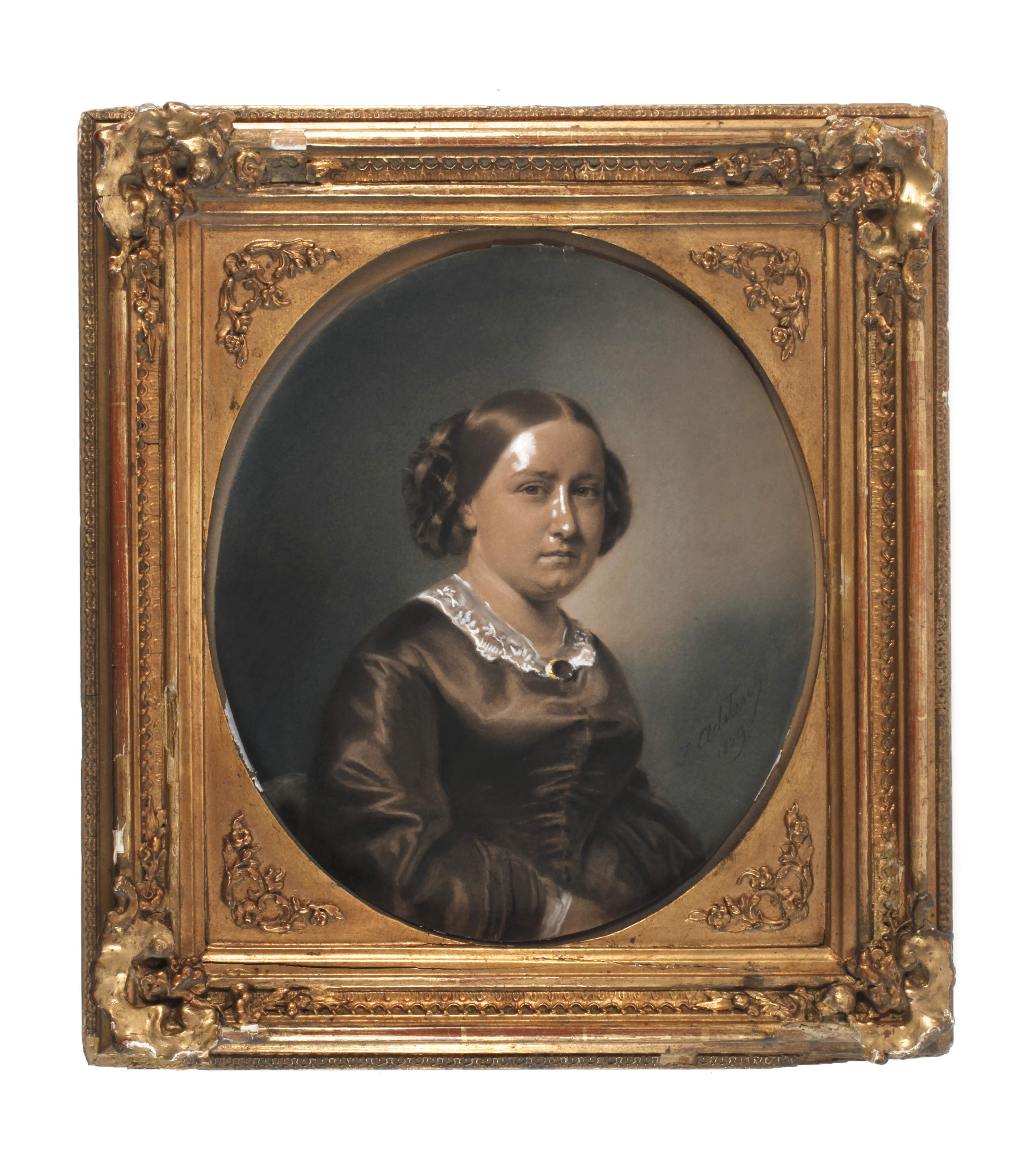 Joseph Achten, Portrait Gräfin Amalia von Almássy