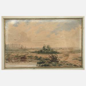 Karl Buchholz, Landschaft bei Weimar