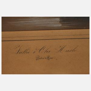 E. van Dude, "Tal in Oberhasli" Kanton Bern