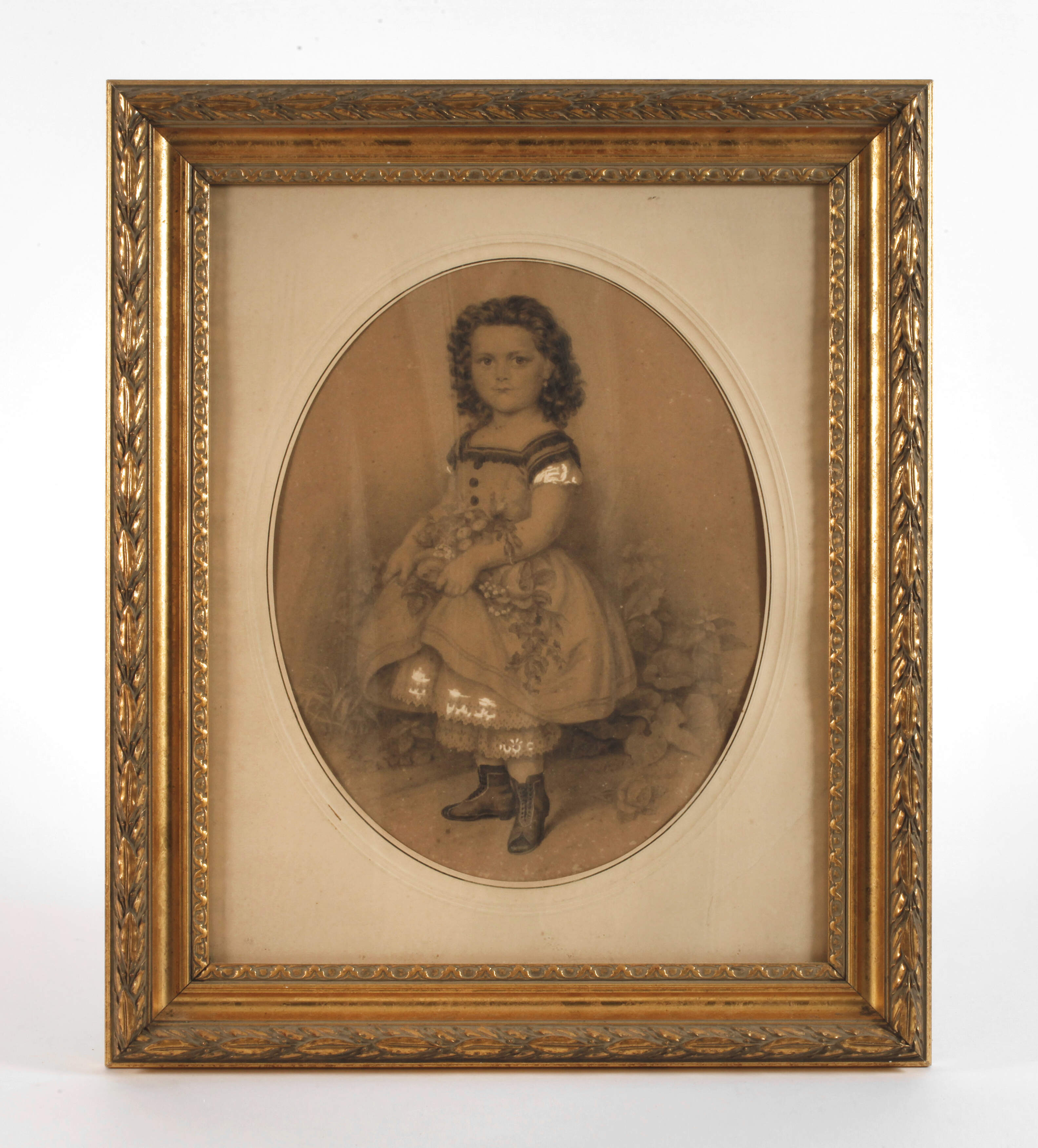 Albert Fulda, attr. , Mädchenbildnis