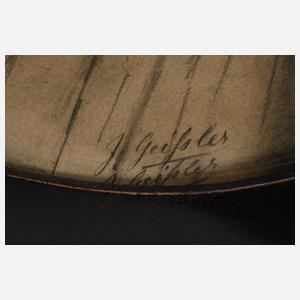 Julius Geissler, attr., Junge Dame im Profil