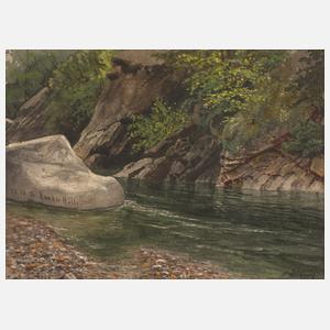 Otto Scherfling, Partie im Okertal im Harz