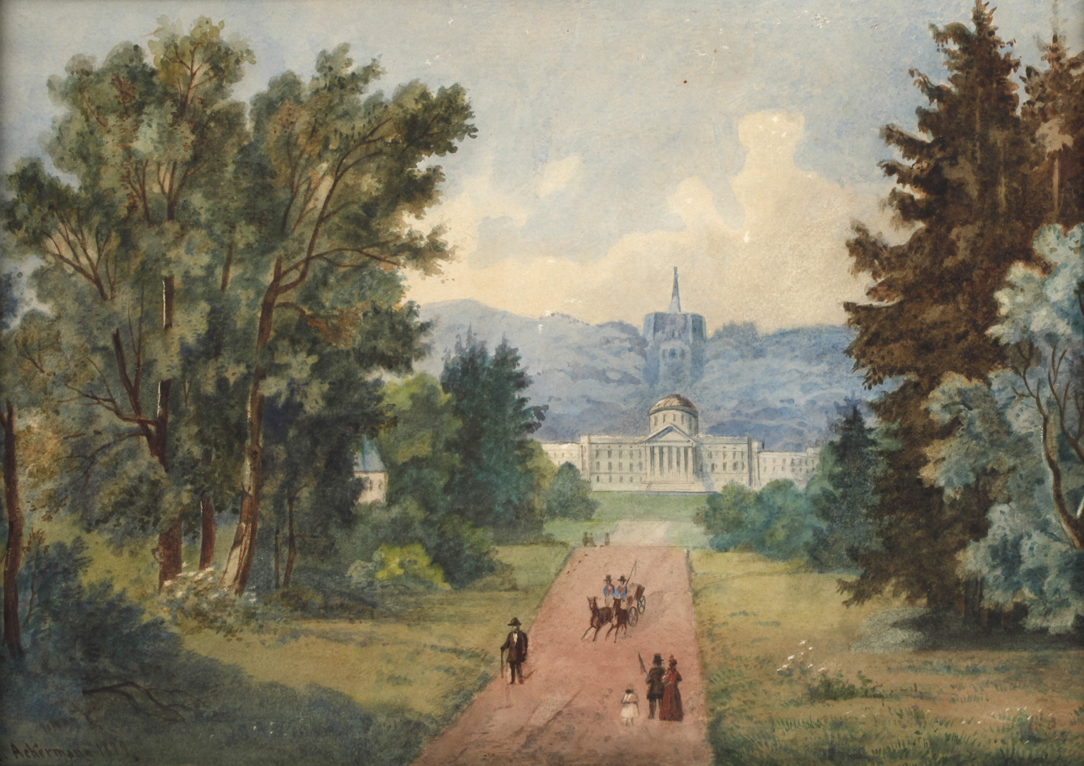 L. Ackermann, Wilhelmshöhe in Kassel