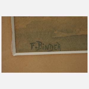 F. Binder, Segelschiffe