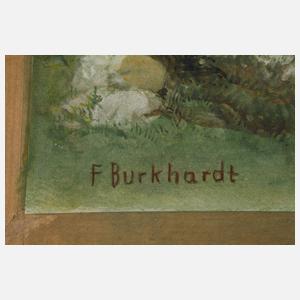 Fritz Burkhardt, Berglandschaft